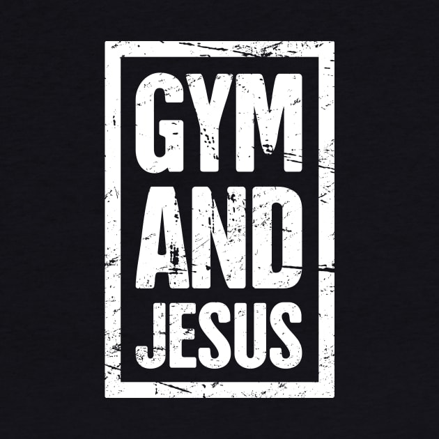 Gym - Gift For Christian Workout Gym Fans by MeatMan